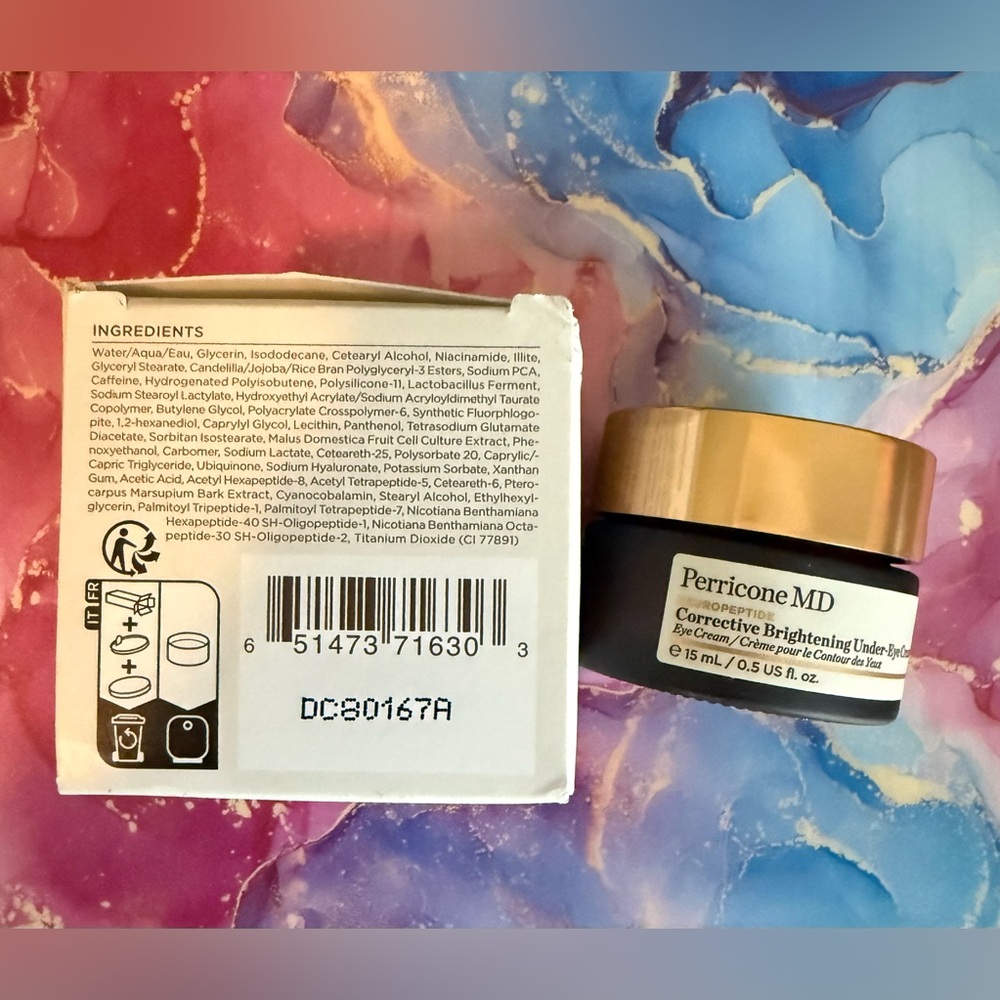 Perricone MD Neuropeptide Corrective Brightening Under-Eye Cream New In Box 15ml - Picture 4 of 7